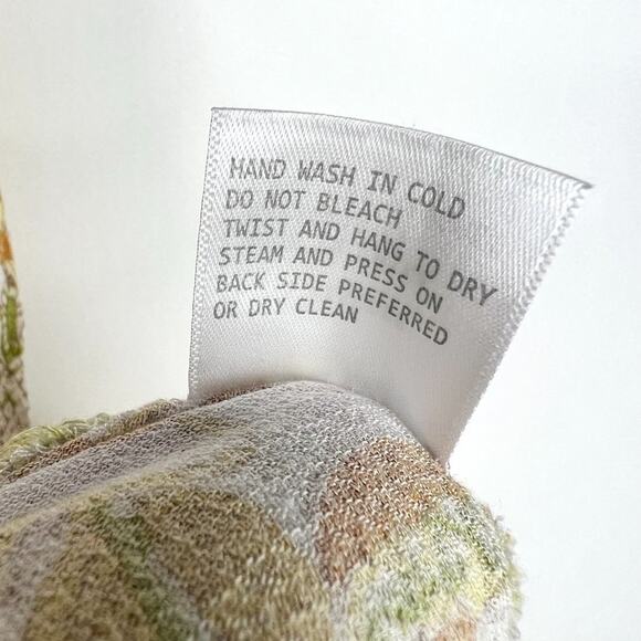 Cynthia Rowley Floral Ruffle Hem Tank Top XS - Picture 6 of 8